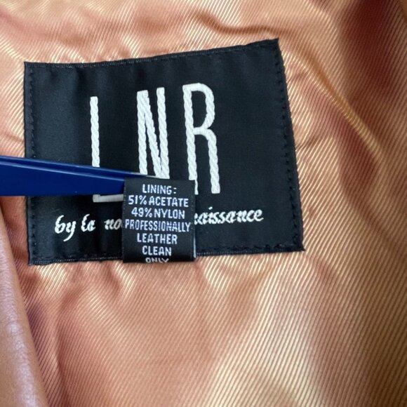 LEATHER JACKET - LNR by La Nouvelle Renaissance - Picture 8 of 8